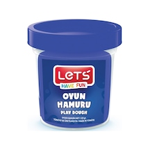 Lets Oyun Hamuru Tek Renk Lacivert 110 Gr L8440-11 Çok Renkli