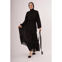 Fatma Sezen Kawel Şifon Elbise