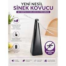Yeni Nesil Pilli Sinek Kovucu Cihaz Kimyasal İçermez Sessiz Çalışma Ev Ofis Bahçe