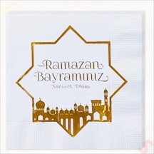 Ramazan Bayramı Altın Baskılı Peçete - 16 Adet 0-99