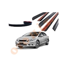 Honda Civic Fb7 Uyumlu Bagaj Üstü Spoiler Mat Siyah