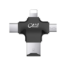 Apera GN-24 OTG 4 in 1 Micro USB Flash Disk Type C Mikro SD Kart