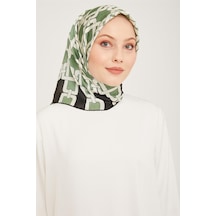 Armine Sura İpek Eşarp 23ka9007 58 Yeşil