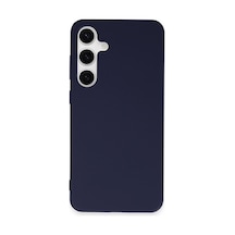 Samsung Galaxy Uyumlu   S24 Plus Kılıf First Silikon - Lacivert