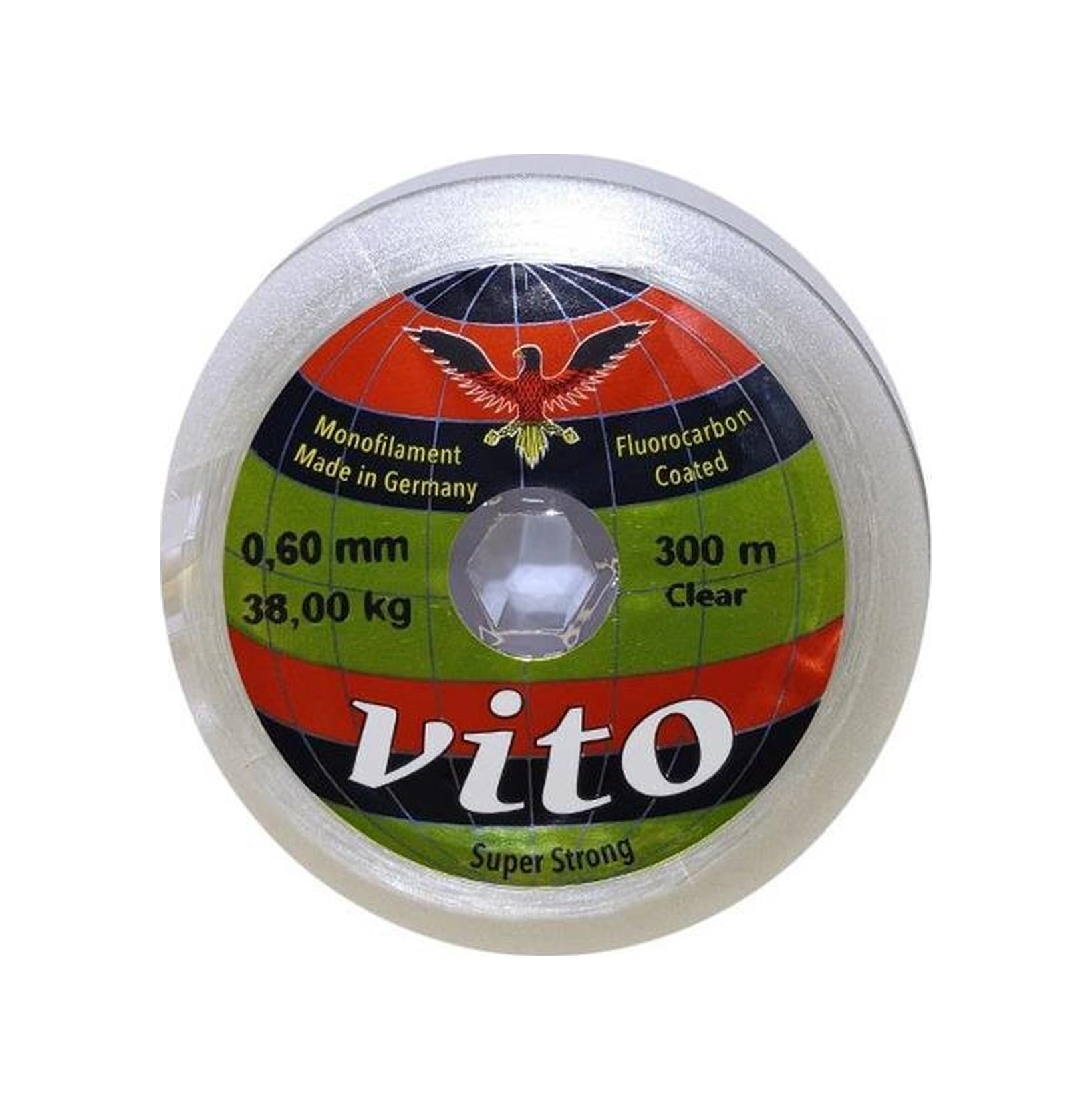 Vito 160 Mt Fluorocarbon Coated Misina Clear 0.18