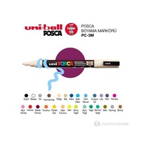 Uni Pc-3m Posca Poster Markörü Siyah