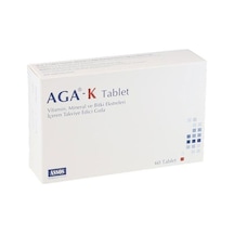 Assos Aga-K Takviye Edici Gıda 60 Tablet