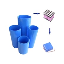 18650 Batarya Isıl Daral Pvc Kaplama ( Makaron - Shrink ) 240Mm - Mavi