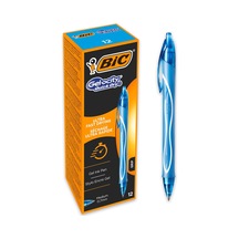 Bıc Gel-ocity 964776 Quick Dry Jel Kalem, Orta Uç 0,7 Mm , Turkuaz, 12 Adet, Ultra Hızlı Kuruyan Mürekkeple Geri Çekilebilir Kalem 165-Koyu Yeşil