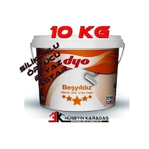 Dyo Beşyıldız Silikonlu İç Dış Cephe Astarı Beyaz 10 Kg
