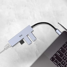 Bxc06hb Type-c&apos Den 3 Bağlantı Noktalı Gigabit Ethernet Usb 3.2 Hub 01
