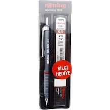 Rotring Okul Seti Tikky Retro 0.5+min Silgi Hediyeli Gri Çok Renkli