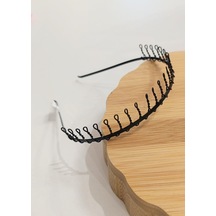 Monalisa Home Sporcu Modern Figürlü Metal Taç Siyah