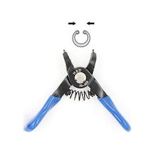 Hsd Sb-80b Dahili Delik Kavisli 10-25mm Kompakt Yaylı Pense Tespit Halkası Pensesi