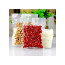 15x20 Cm Endüstriyel Tip 5 Kg 1050 Adet 80 Mikron Gıda Vakum Şarküteri Bakliyat Peynir Poşeti Torbas