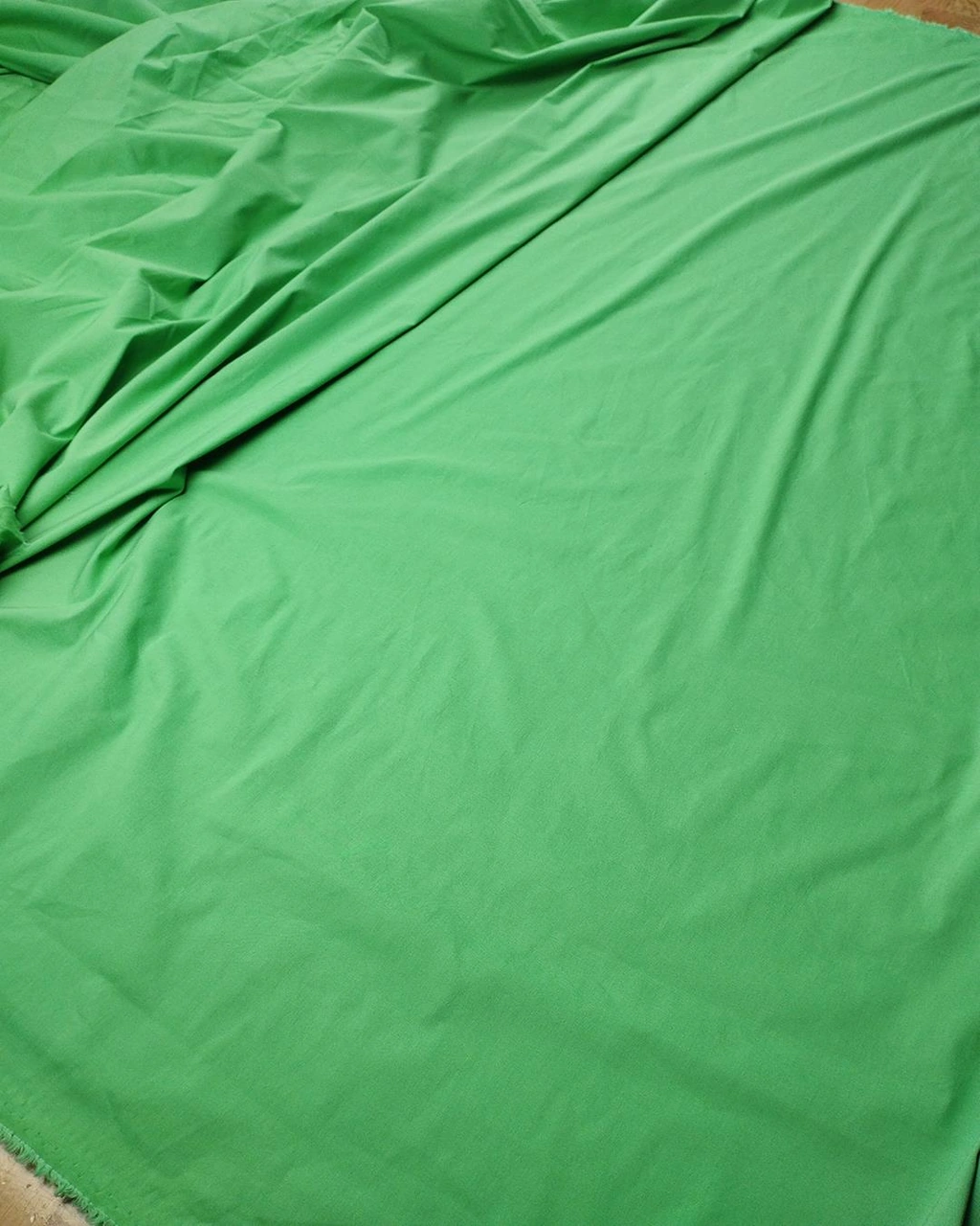 Poplin Benzeri Elastanlı Dokuma Yumuşak Pastel Yeşil Renkteen: 140 Cm-1878 Renkli