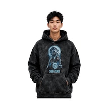 Sevbano Sub-zero Mortal Kombat Oyun Film Baskılı Unisex Oversize Premium Siyah