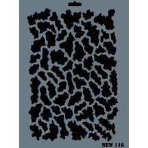 Mey İthalat Rich New Seri N-116 Stencil 35x25 Cm