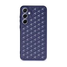Newface - 13 - Samsung Galaxy A55 5g Kılıf Petek Silikon Kapak - Edntrend - - Lacivert