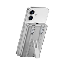 Wiwu Wi-p056 Taşınabilir Wireless Şarj Ve Pd Hızlı Şarj Özellikli Powerbank 15w 10000mah Gri Wiwu Wi-p056 Taşınabilir Wireless Şarj Ve Pd Hızlı Şarj Özellikli Powerbank 15w 10000mah Gri