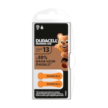 Duracell Activair 13 6lı Kulaklık Pili