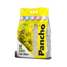 Pancho Bebek Pudralı Topaklaşan Kalın Bentonit Kedi Kumu 10 L