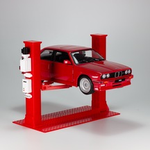 1/24 Ölçek V Hareketli Diorama Lifti, Diorama Aksesuarı, Kırmızı