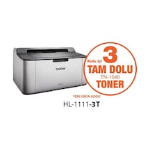 Hl-1111-3t Mono Lazer Yazıcı 3 Tam Dolu Toner