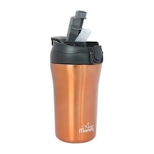 Any Morning 400 Ml Paslanmaz Çelik Termos Mug, Çift İşlevli Sızdırmaz Kapaklı, Bakır Sı232021