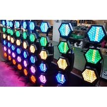 Dj Pro Hexa 6x60 Watt Led Retro Işık/auto/sese Duyarlı/dmx