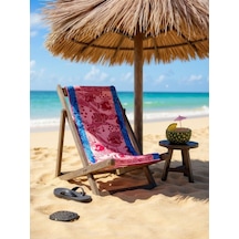 Özdilek Nice Ocean Dream 70 150 Plaj Havlusu Pembe