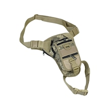 Unisex Tactical Özel Bölmeli Bel ve Bacak Çantası Siyah