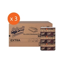 Selpak Extra Z Katlama Dispenser Havlu 200'Lü 36 Paket
