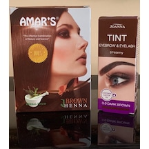 Amars Kına Saç Boyası + Joanna Kaş Kirpik Boyası