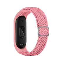 Mi Band 7 Star Kordon - Pembe Ahşap