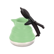 Sones Mutfak Katlanabilir Silikon Su Kahve Çaydanlığı Yeşil Diğer