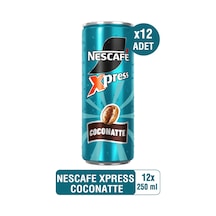 Nescafé Xpress Coconatte Soğuk Kahve 250 Ml X12 Hazır