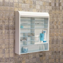 Primanova 092 Panjurlu Çok Amaçlı Kilitli Ecza Ve Banyo Dolabı Diğer