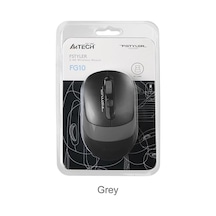 A4 Tech Fg10 Nano Kablosuz Optik 2000 Dpı Mouse, 4 Yönlü Scroll, Siyah Gri