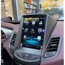 Ford Fiesta Tesla 2009-2018 -9.7'' Android Gerçek 4+64 Gb Ram/4çekirdek 1.6ghz/bt-carplay 9"
