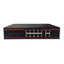 8 Port PoE Switch 2 Uplink - 8 Port PoE Switch 8+2 150W Watt