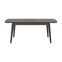 Gema Ortadan Açılır Yemek Masası 90x150 Cm Füme
