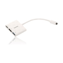 Dark 3in1 USB3.1 Type C Erkek USB 3.0 HDMI Dönüştürücü