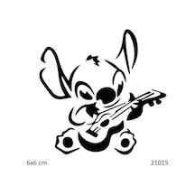 Airbrush Tattoo Müzisyen Koala Yapışkanlı Stencil Süsleme Ve Boyama Kalıbı