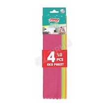 5 Adet Cornex Mikrofiber Temizlik Bezi 4'lü Çok Renkli