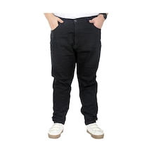 Mode Xl Büyük Beden Erkek Gabardin Pantolon 5 Cep Doğa Classic 22920 Siyah 001