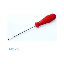 İzeltaş Rod Düz Tornavida  6X125