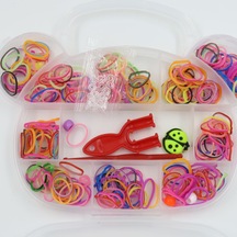 Lastik Bileklik Yapım Seti Kelebek Kutulu 16cm X 19cm