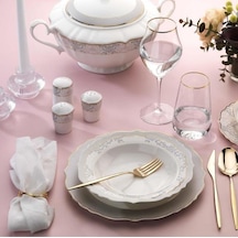 Schafer Selina 60 Parça Yemek Takımı Altın 02