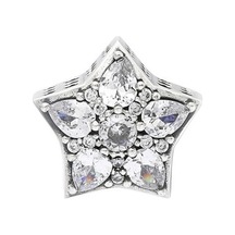 Nur Silver Yıldız Model Gümüş Charm Nur-bl00327